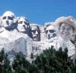 Ronald Reagan Mount Rushmore